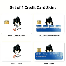 Load image into Gallery viewer, Anime Dragon Ball Z  Credit Card Skins (4-in-1 Pack)
