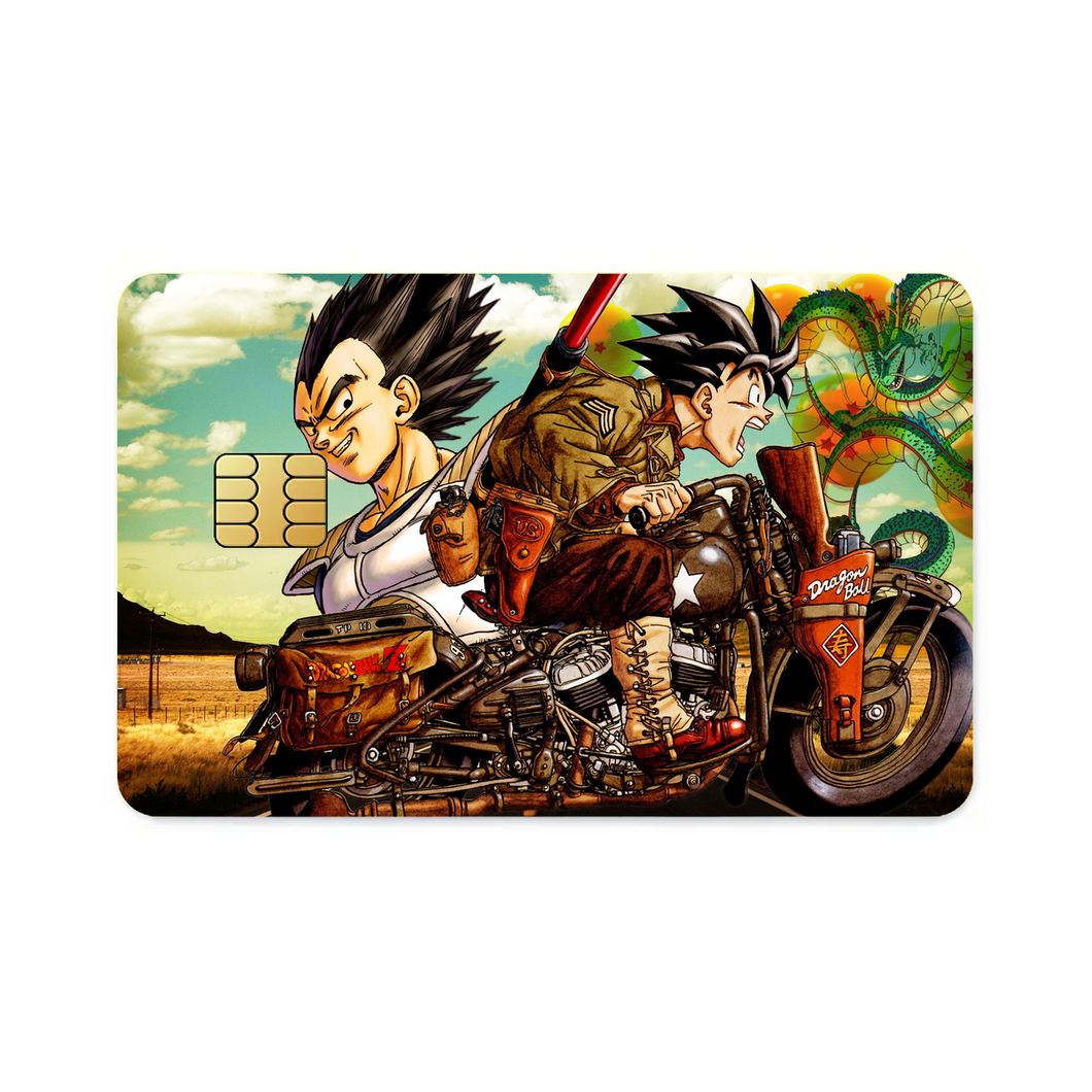 Anime Dragon Ball Z Credit Card Skins (4-in-1 Pack)