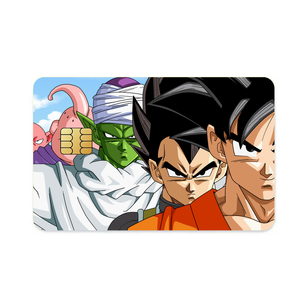 Anime Dragon Ball Z Credit Card Skins (4-in-1 Pack)