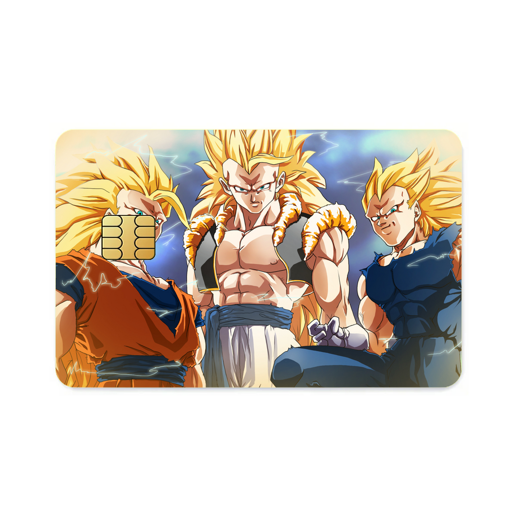 Anime Dragon Ball Z  Credit Card Skins (4-in-1 Pack)