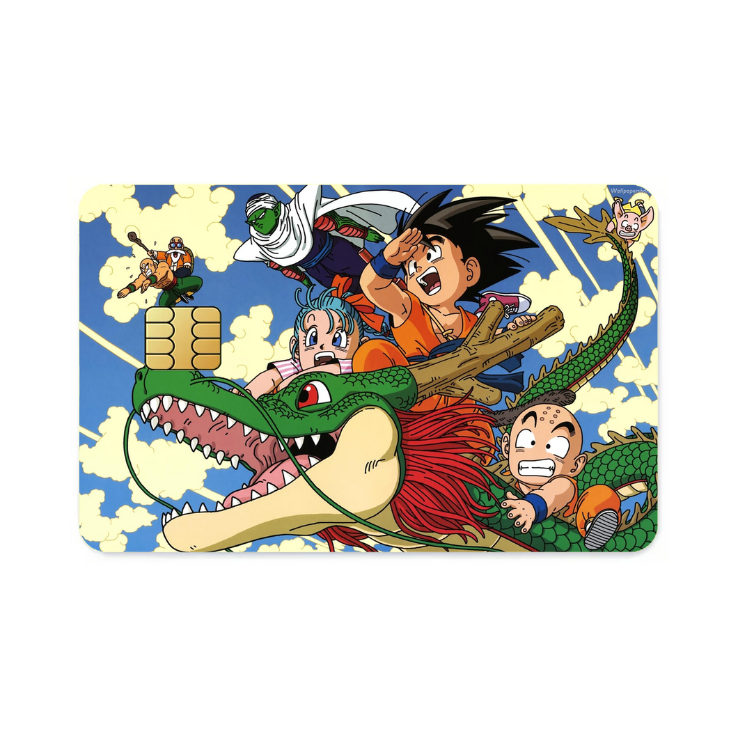 Anime Dragon Ball Z  Credit Card Skins (4-in-1 Pack)