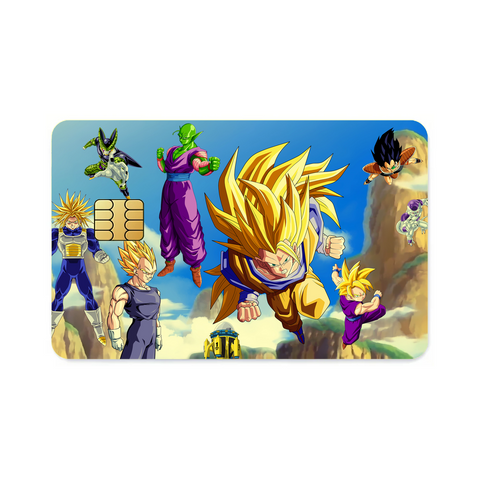 Dragon Ball Z Credit Card Skins