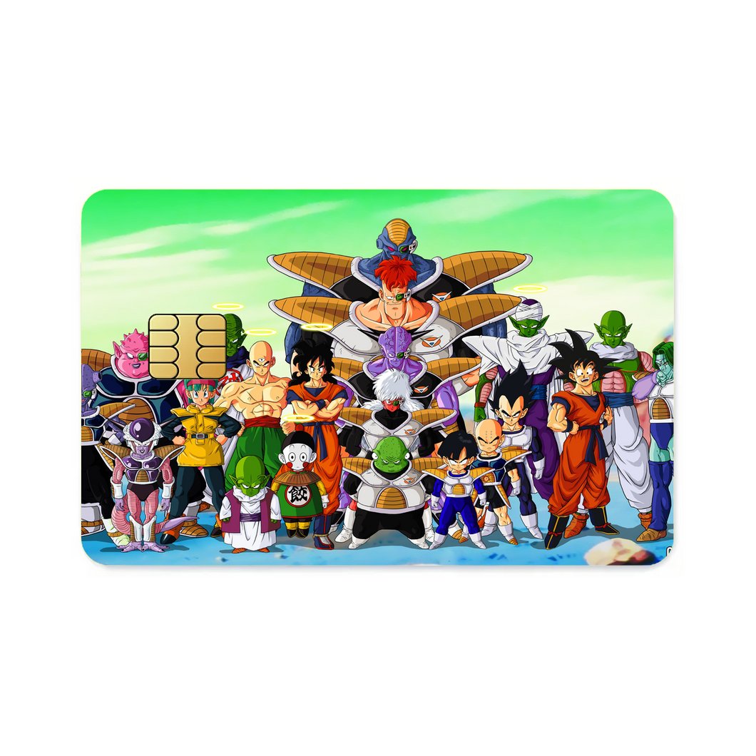 Anime Dragon Ball Z  Credit Card Skins (4-in-1 Pack)