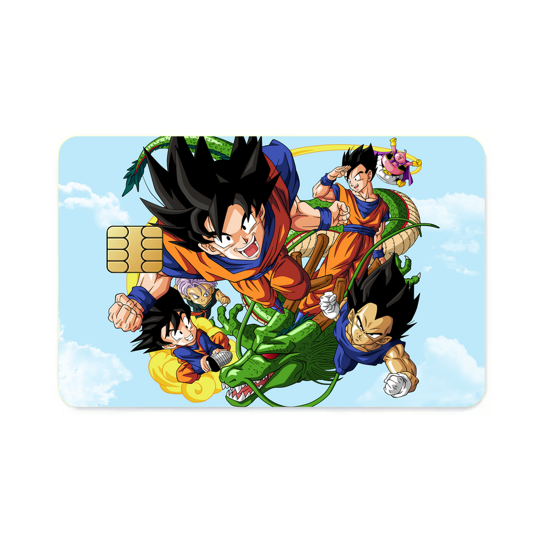Anime Dragon Ball Z  Credit Card Skins (4-in-1 Pack)
