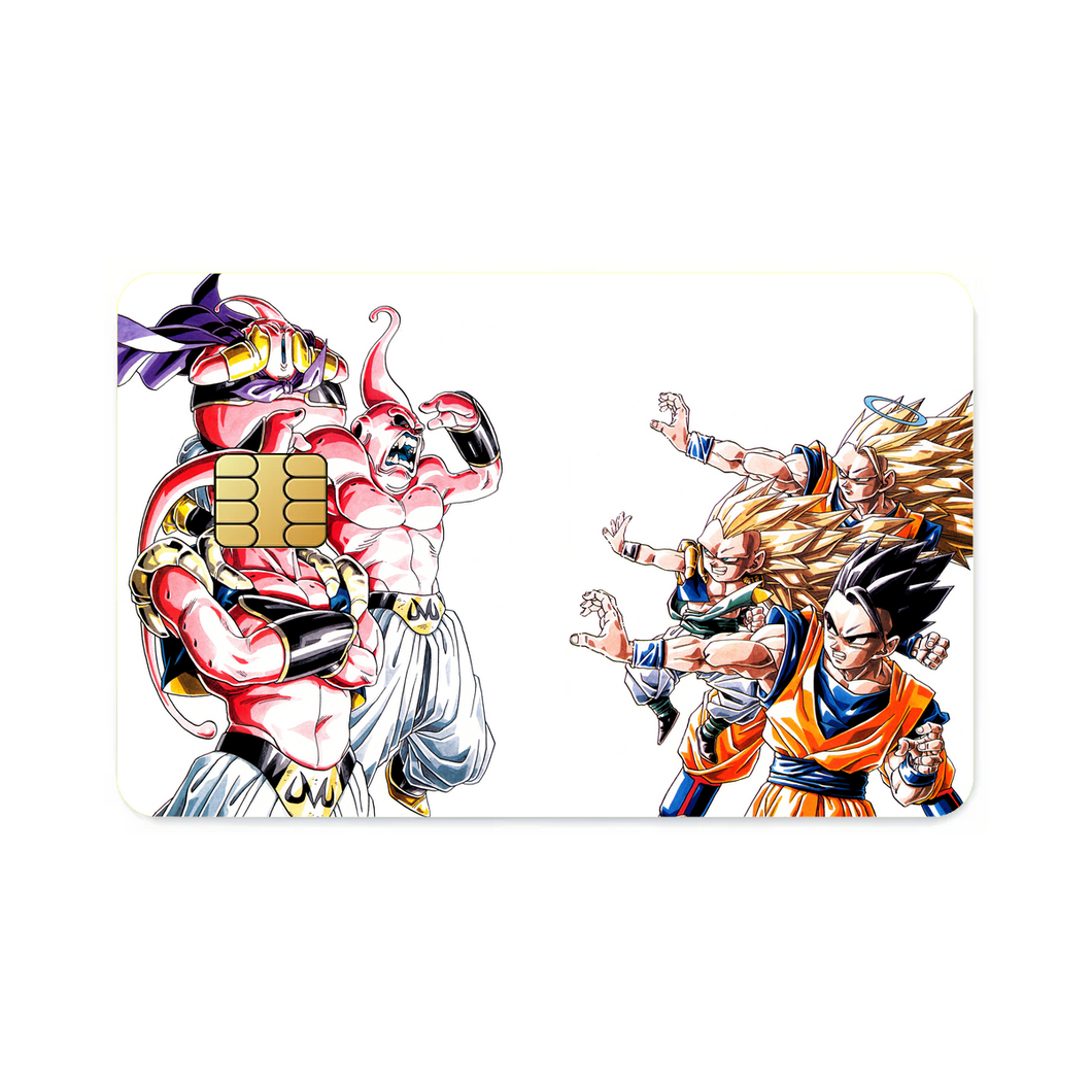 Anime Dragon Ball Z  Credit Card Skins (4-in-1 Pack)