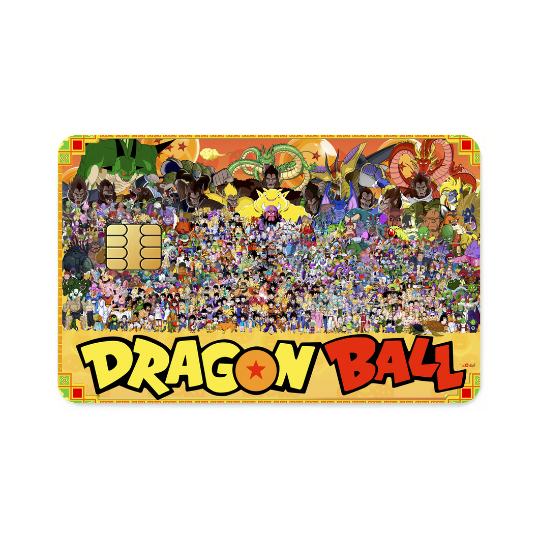 Anime Dragon Ball Z  Credit Card Skins (4-in-1 Pack)