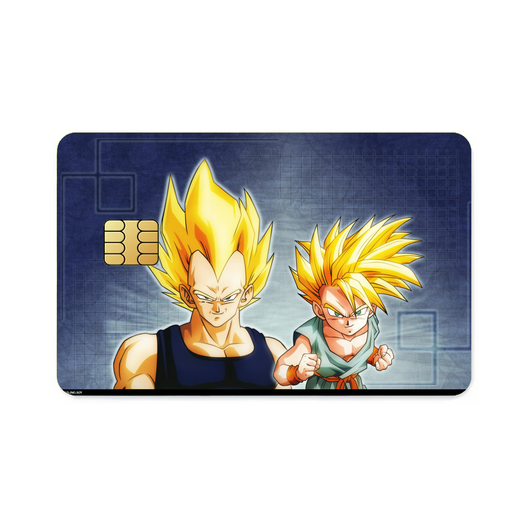 Anime Dragon Ball Z Credit Card Skins (4-in-1 Pack)
