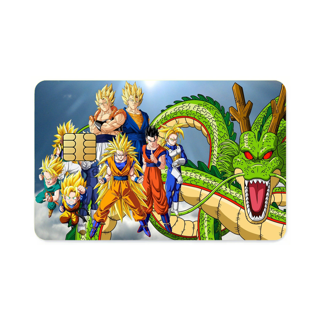 Anime Dragon Ball Z  Credit Card Skins (4-in-1 Pack)