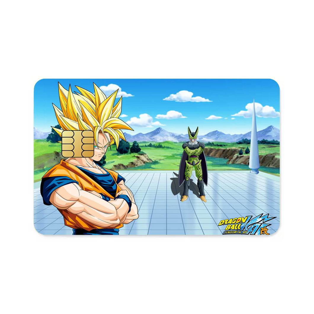 Anime Dragon Ball Z Credit Card Skins (4-in-1 Pack)
