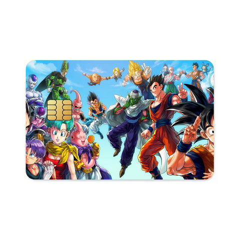 Dragon Ball Z Credit Card Skins
