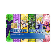 Load image into Gallery viewer, Anime Dragon Ball Z Credit Card Skins (4-in-1 Pack)
