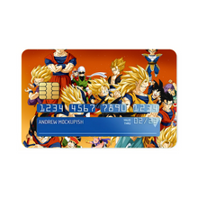 Load image into Gallery viewer, Anime Dragon Ball Z Credit Card Skins (4-in-1 Pack)
