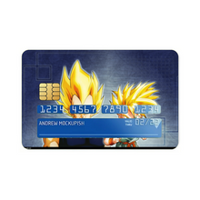 Load image into Gallery viewer, Anime Dragon Ball Z Credit Card Skins (4-in-1 Pack)
