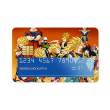 Load image into Gallery viewer, Anime Dragon Ball Z Credit Card Skins (4-in-1 Pack)
