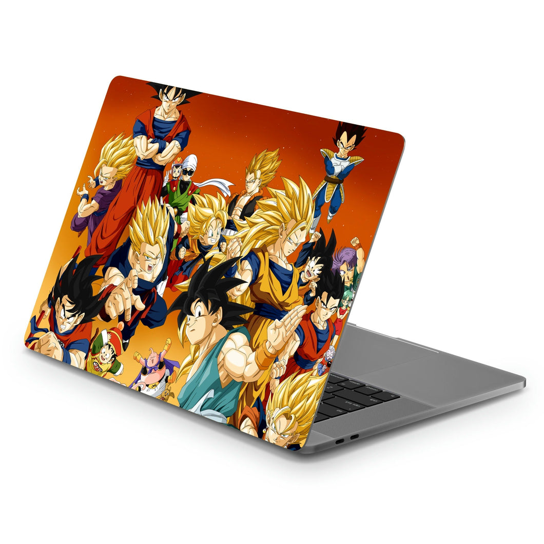 Anime Dragon Ball Z Macbook Skin
