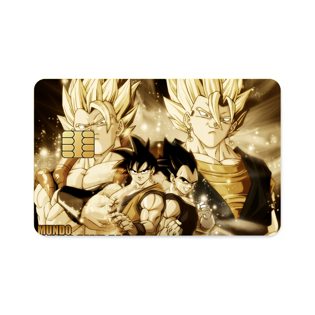 Anime Dragon Ball Zr Credit Card Skins (4-in-1 Pack)