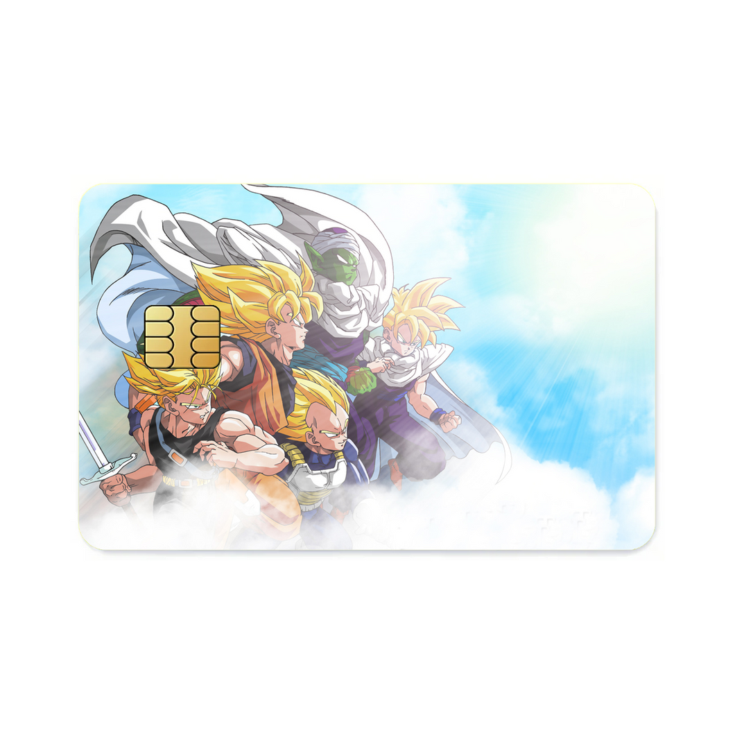 Anime Dragon Ball Zr Credit Card Skins (4-in-1 Pack)