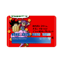 Load image into Gallery viewer, Anime Dragon Ballr Credit Card Skins (4-in-1 Pack)
