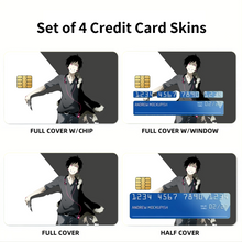 Load image into Gallery viewer, Anime Durarara!! Credit Card Skins (4-in-1 Pack)
