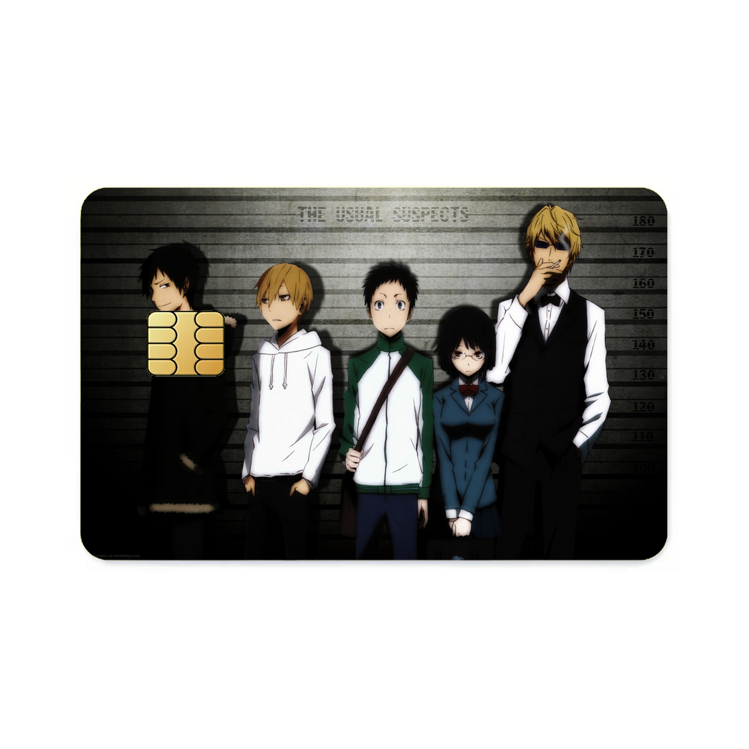 Anime Durarara!! Credit Card Skins (4-in-1 Pack)