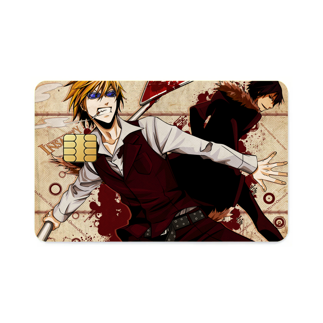 Anime Durarara!!  Credit Card Skins (4-in-1 Pack)