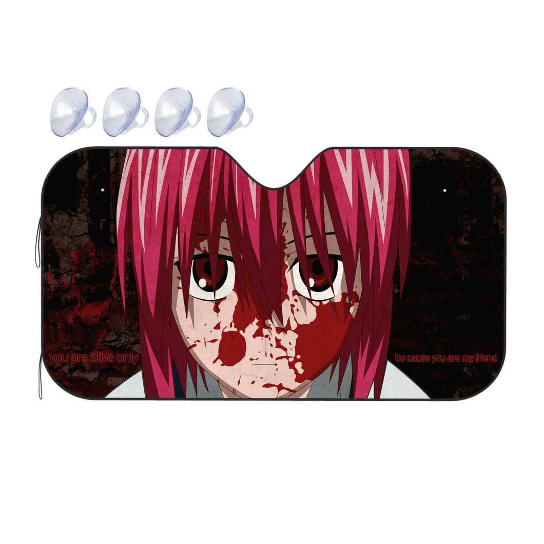 Anime Elfen Lied Car Sunshade