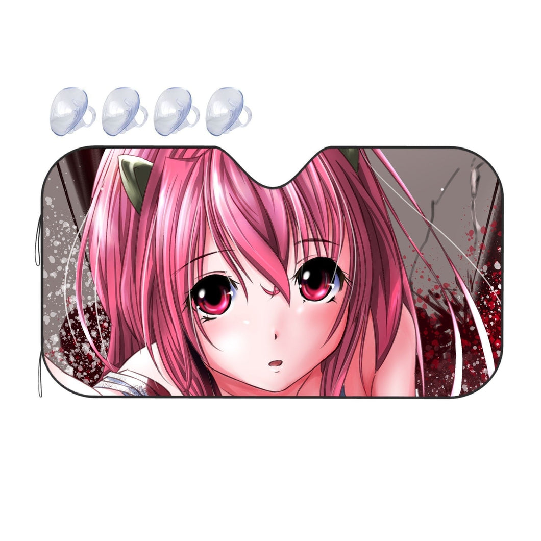 Anime Elfen Lied  Car Sunshade