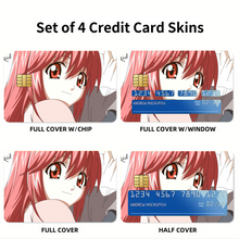Load image into Gallery viewer, Anime Elfen Lied Credit Card Skins (4-in-1 Pack)
