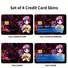 Load image into Gallery viewer, Anime Elfen Lied Credit Card Skins (4-in-1 Pack)
