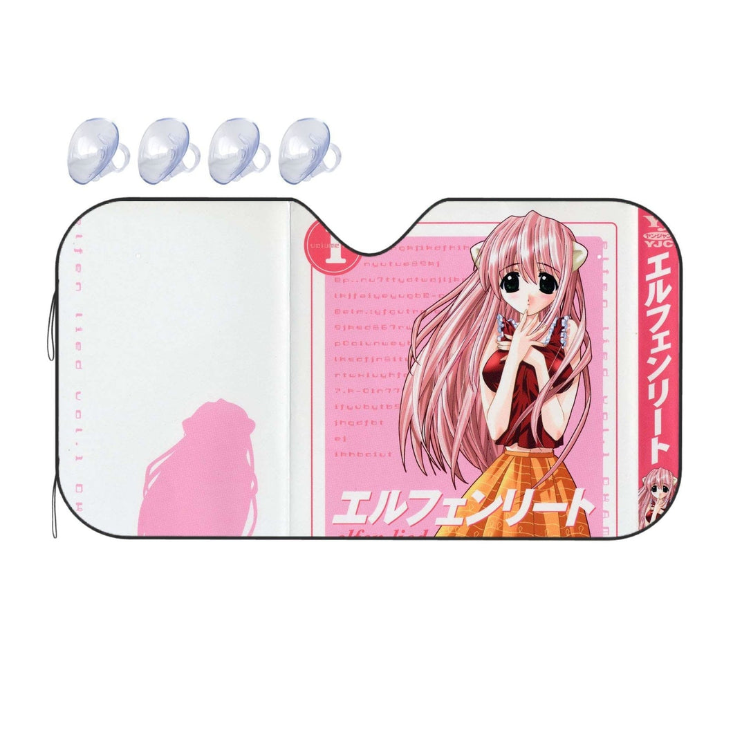 Anime Elfen Liedr Car Sunshade