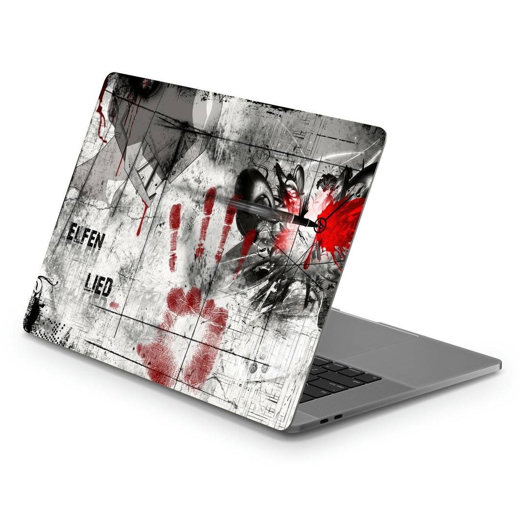 Anime Elfen Liedr Macbook Skin