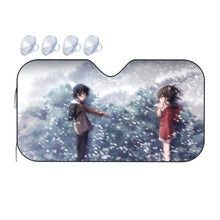 Load image into Gallery viewer, Anime ERASED  Car Sunshade
