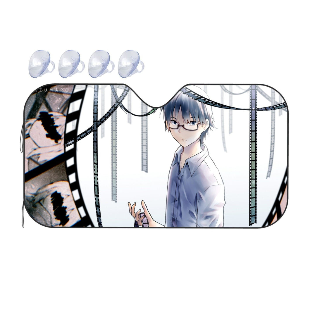 Anime ERASED  Car Sunshade