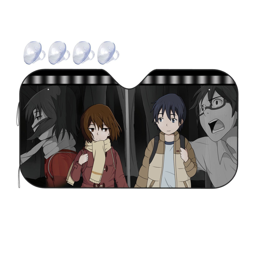 Anime ERASED  Car Sunshade