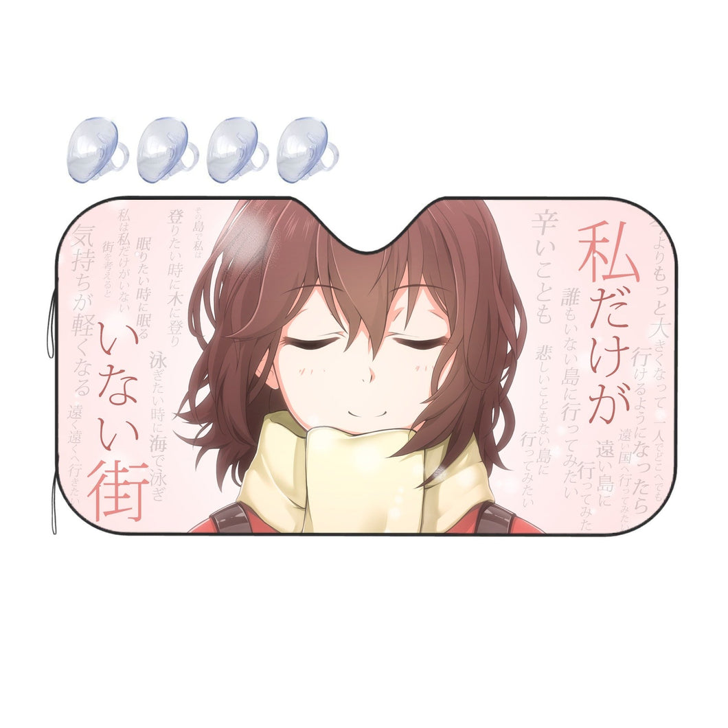 Anime ERASED  Car Sunshade