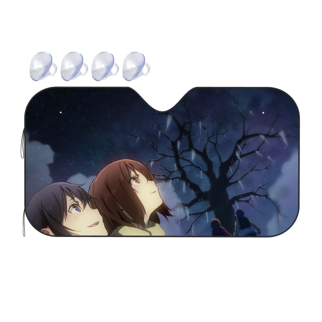 Anime ERASED  Car Sunshade