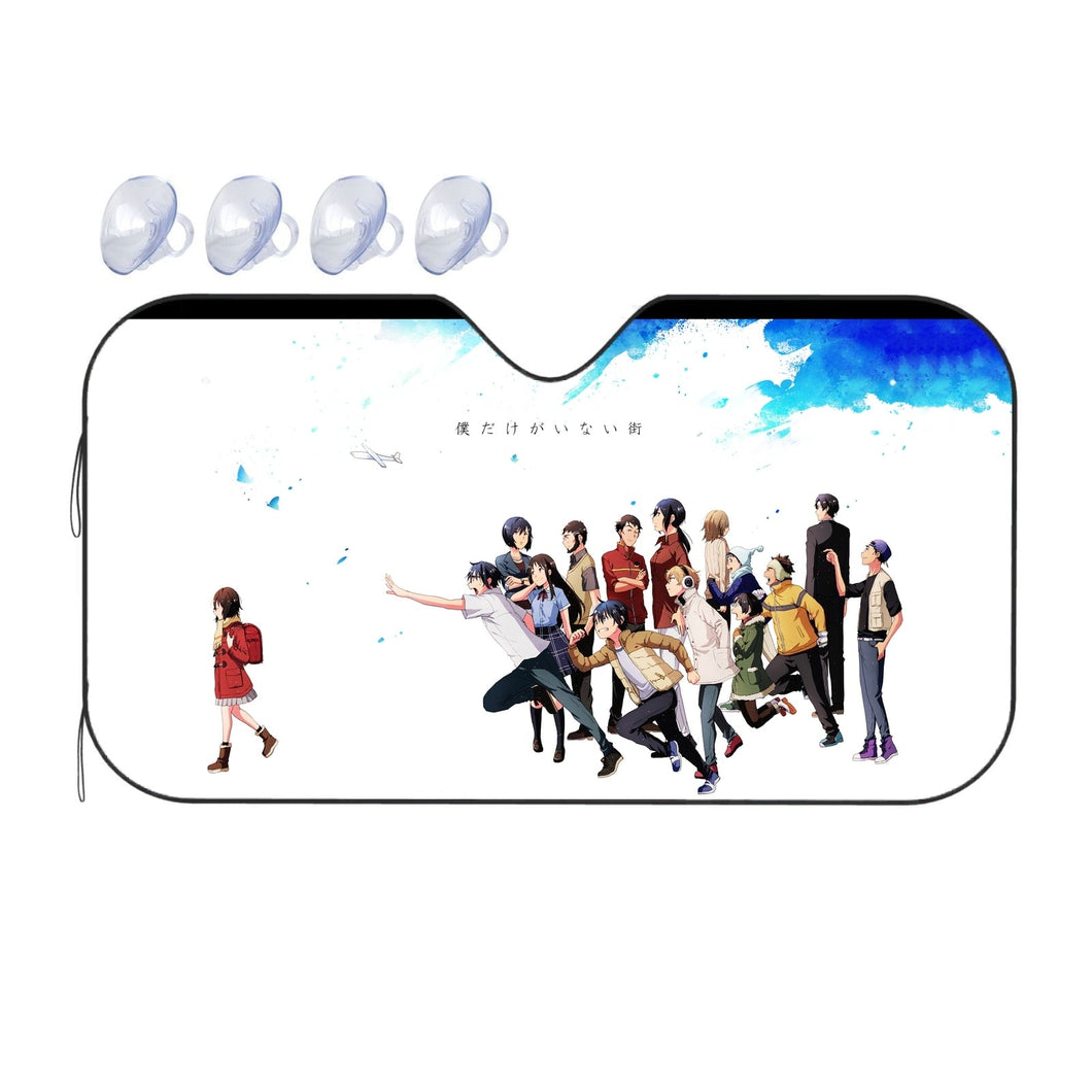 Anime ERASED  Car Sunshade