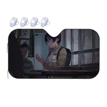 Load image into Gallery viewer, Anime ERASED  Car Sunshade
