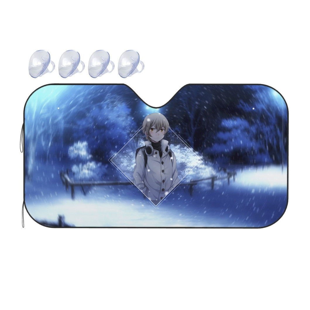 Anime ERASED Car Sunshade