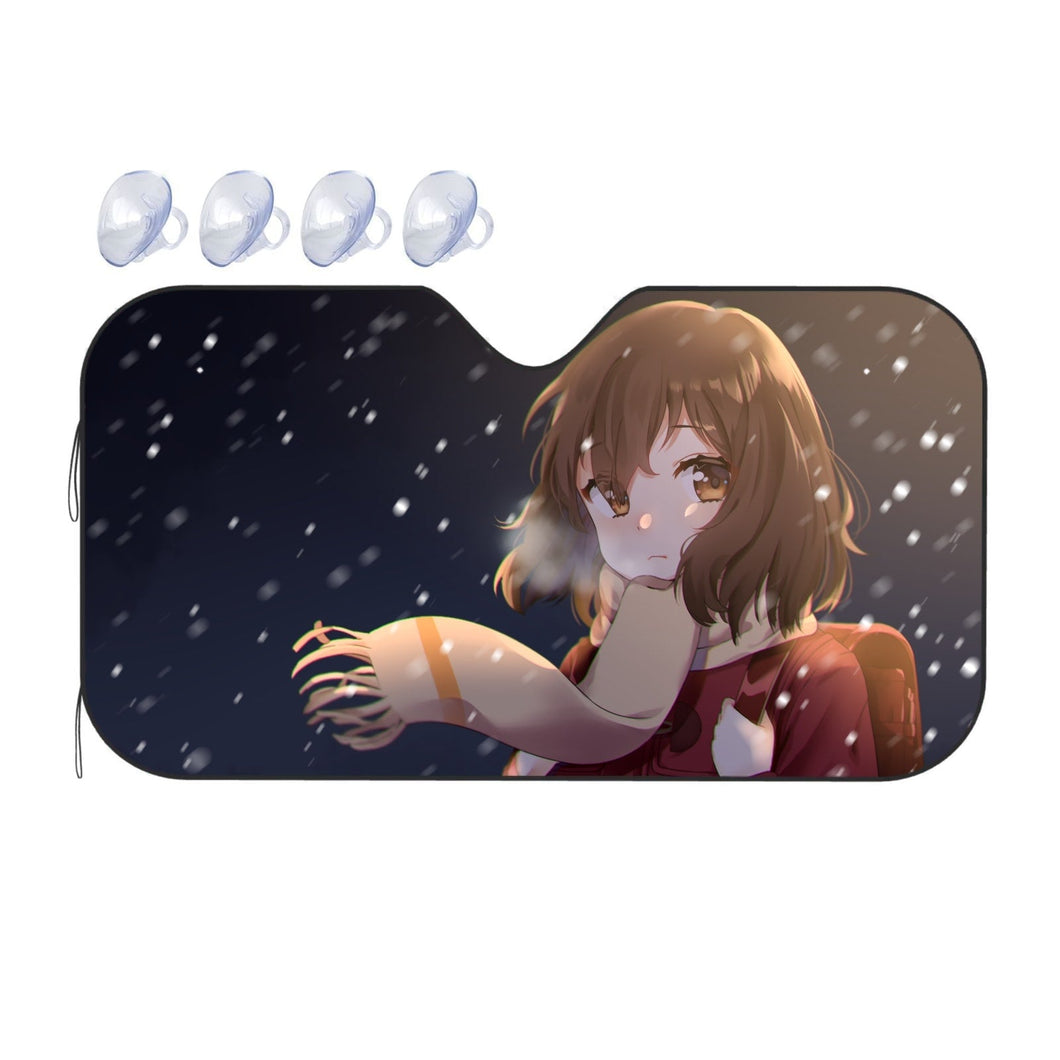 Anime ERASED  Car Sunshade