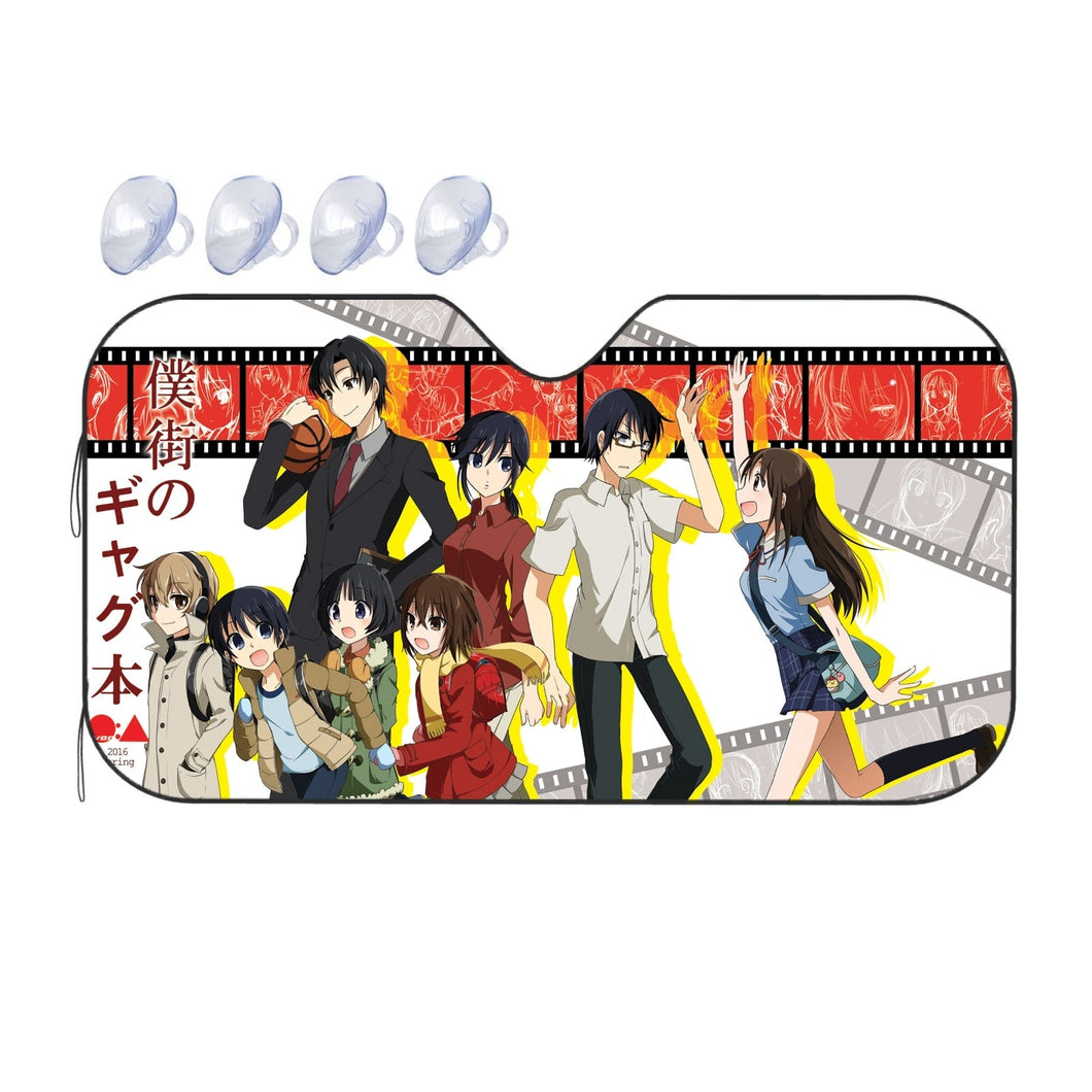Anime ERASED  Car Sunshade