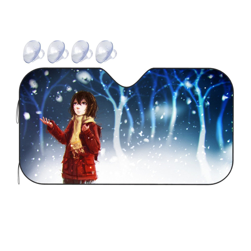 Anime ERASED  Car Sunshade