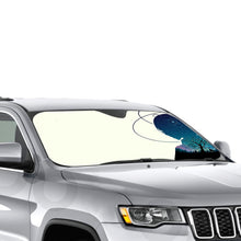 Load image into Gallery viewer, Anime ERASED  Car Sunshade
