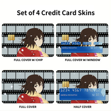 Load image into Gallery viewer, Anime ERASED Credit Card Skins (4-in-1 Pack)
