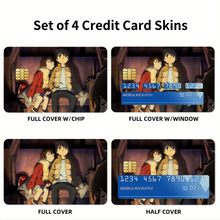 Load image into Gallery viewer, Anime ERASED Credit Card Skins (4-in-1 Pack)
