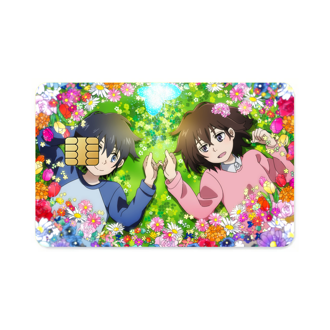 Anime ERASED  Credit Card Skins (4-in-1 Pack)