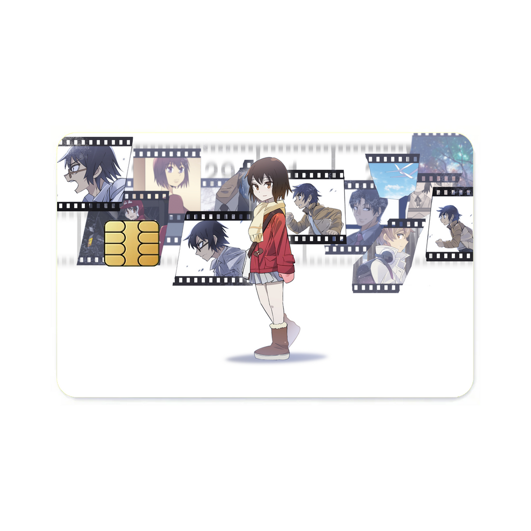 Anime ERASED  Credit Card Skins (4-in-1 Pack)