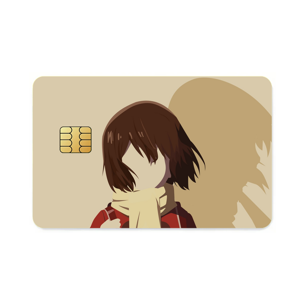 Anime ERASED  Credit Card Skins (4-in-1 Pack)