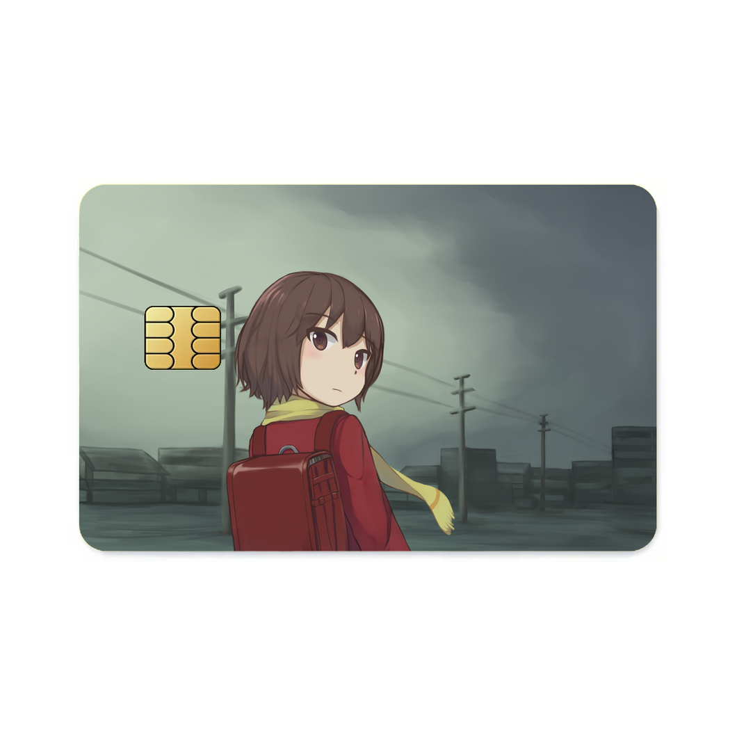 Anime ERASED  Credit Card Skins (4-in-1 Pack)