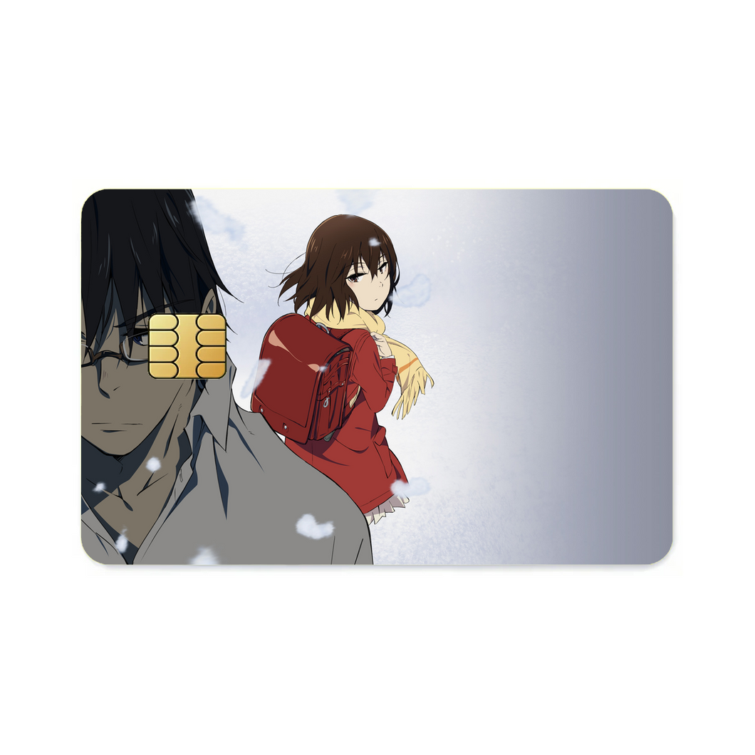 Anime ERASED Credit Card Skins (4-in-1 Pack)